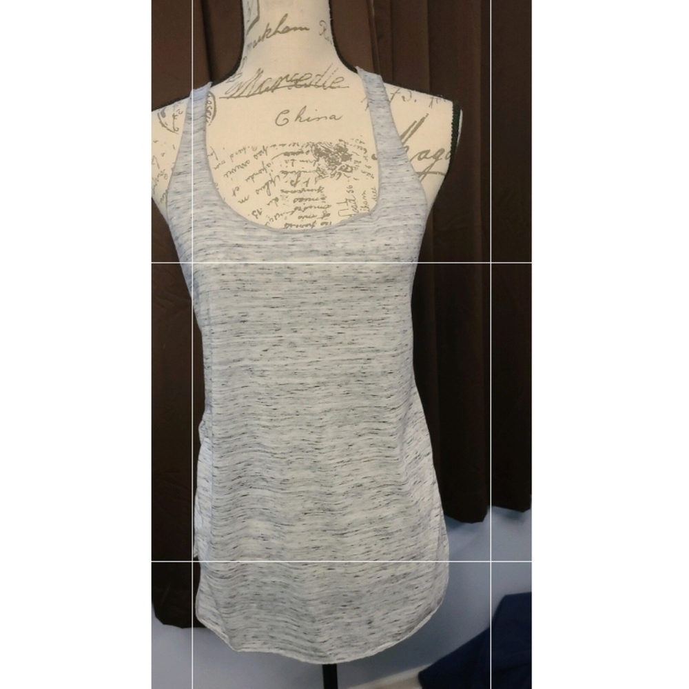 Over the limit apparel loose fitting racerback tan